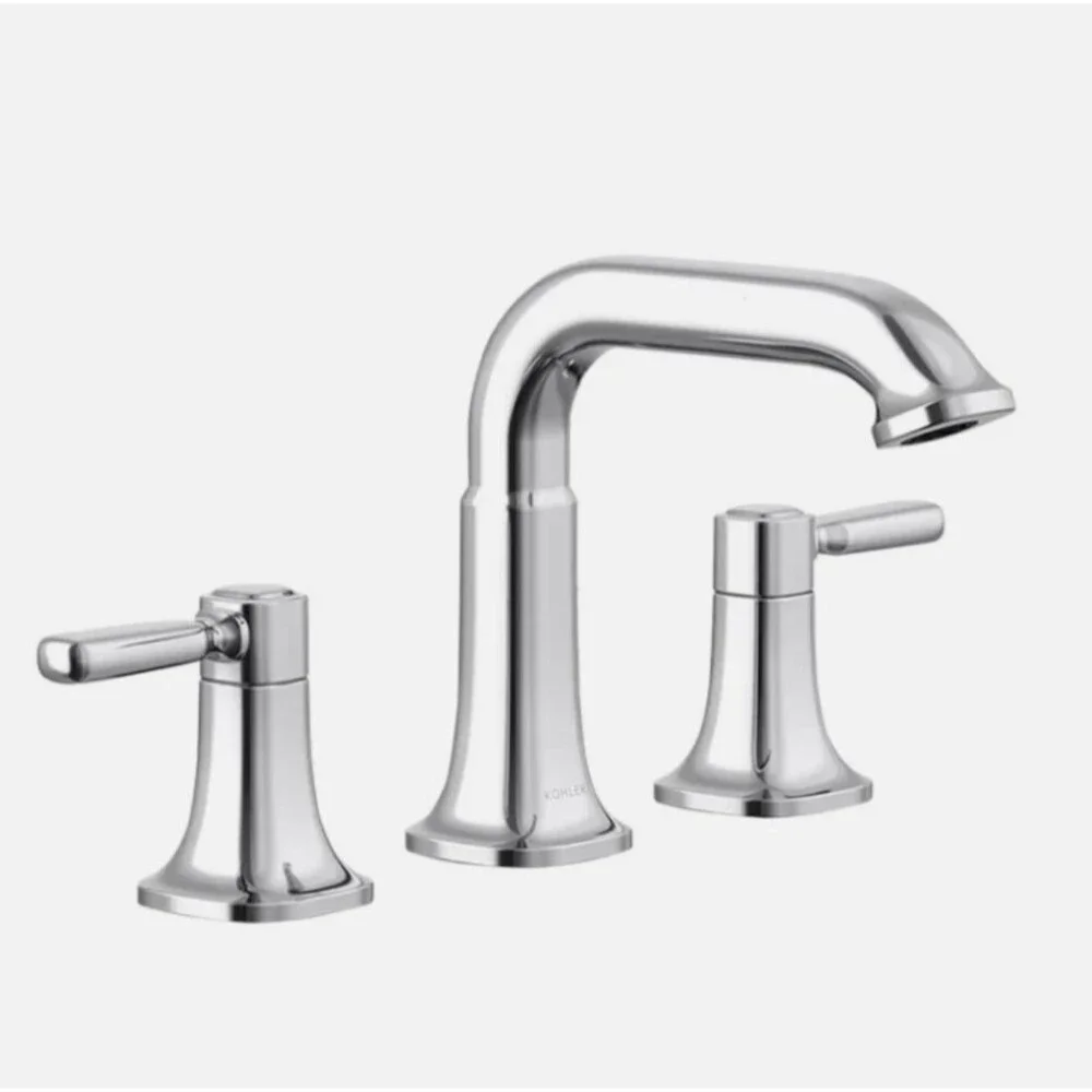 Kohler Terzet Widespread Bathroom Sink Faucet - Polished Chrome - 34946-4D-CP